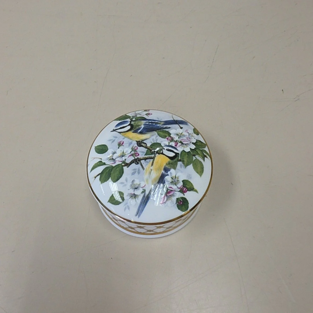 BIRDS THEME LIDDED DISH