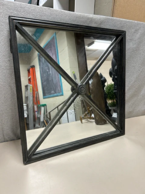 BLACK IRON CROSS MIRROR