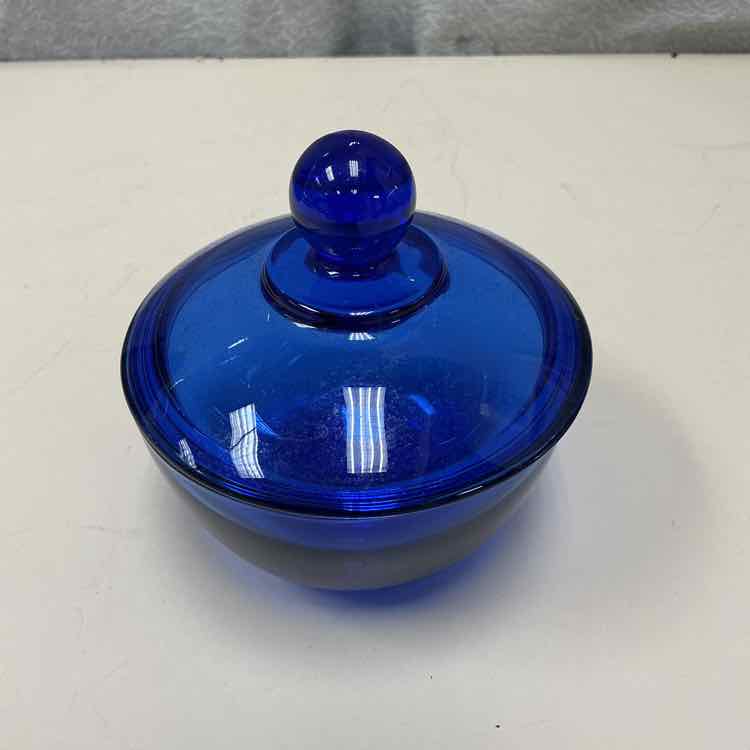 BLUE SUGAR DISH