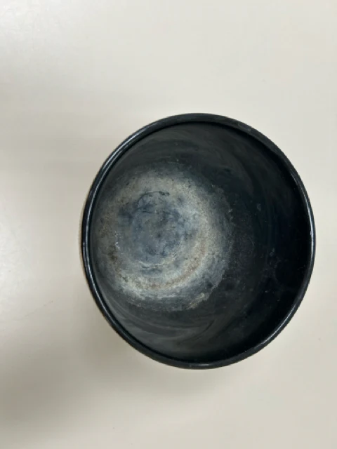 BROWN FLORAL CERAMIC PLANTER - Image 2
