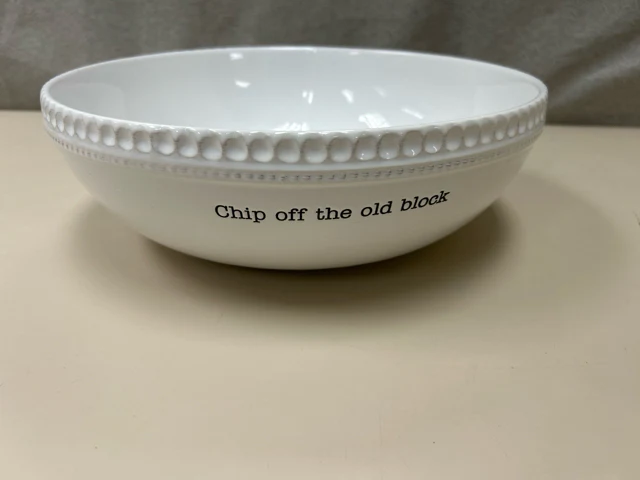 CHIP OFF CREAM CHIP BOWL