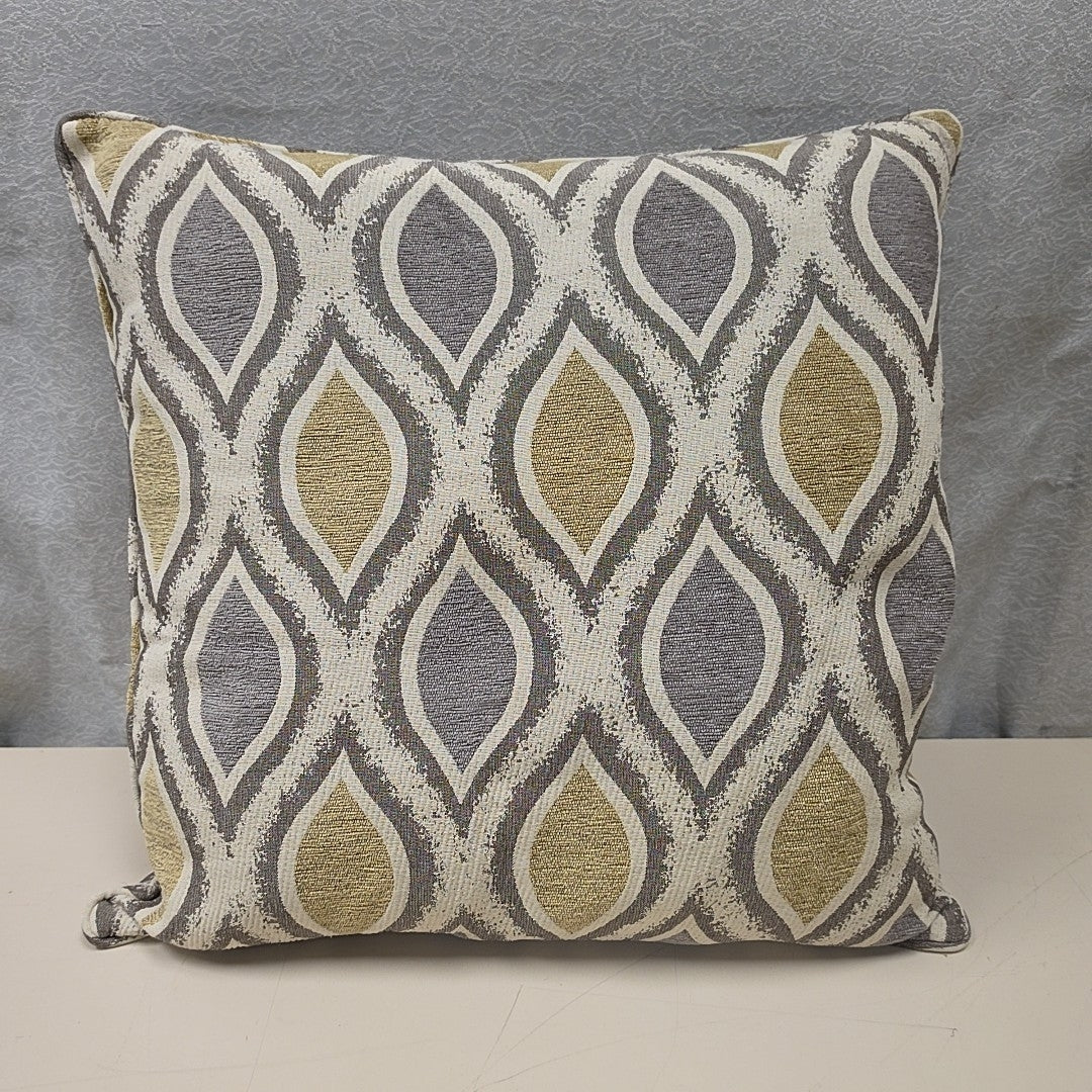 GRAY GOLD PILLOW