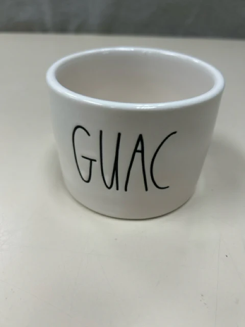 GUAC CREAM CERAMIC BOWL