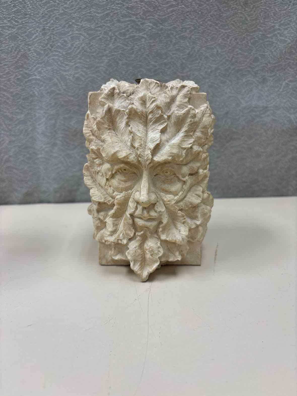 LEAF FACE OIL BURNING LAMP