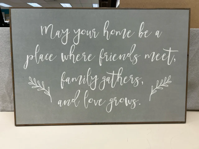 MAY YOUR HOME?ART