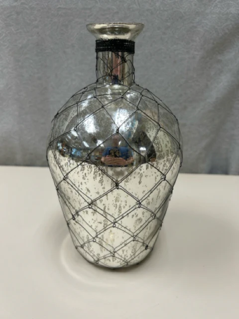 MERCURY GLASS VASE