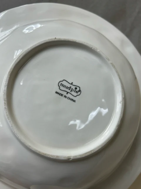 SALAD THEME LARGE BOWL CREAM - Image 2