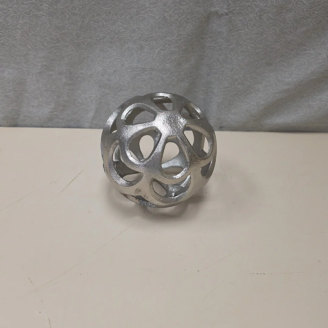 SILVER IRON DEC BALL