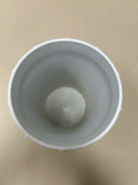 WHITE CHECKED FLOWER POT - Image 2