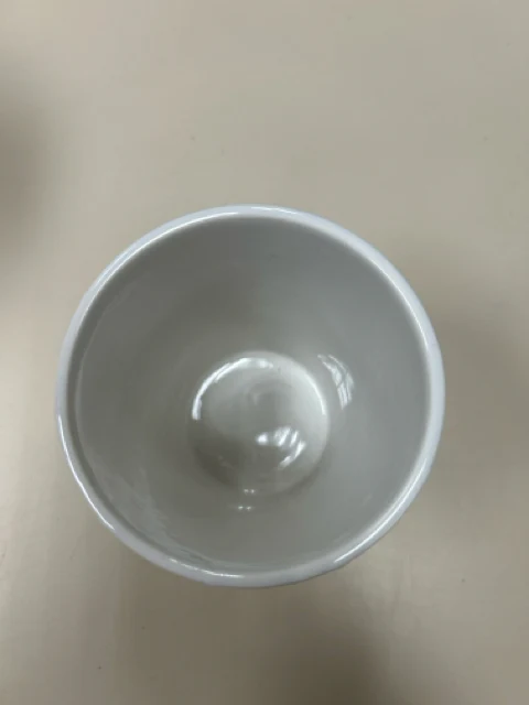 WHITE CHECKED FLOWER POT - Image 2