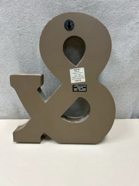 WOOD METAL "&" - Image 2