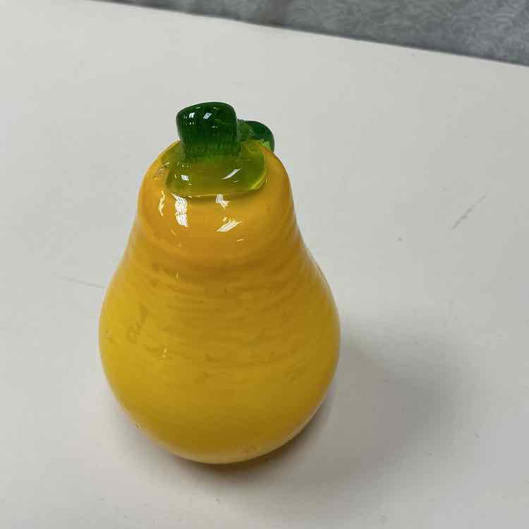 YELLOW GLASS PEAR